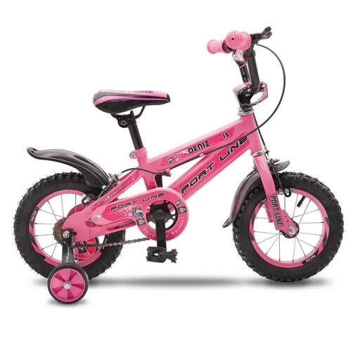 دوچرخه سایز 12 صورتی  مدل دنیز اسپورت